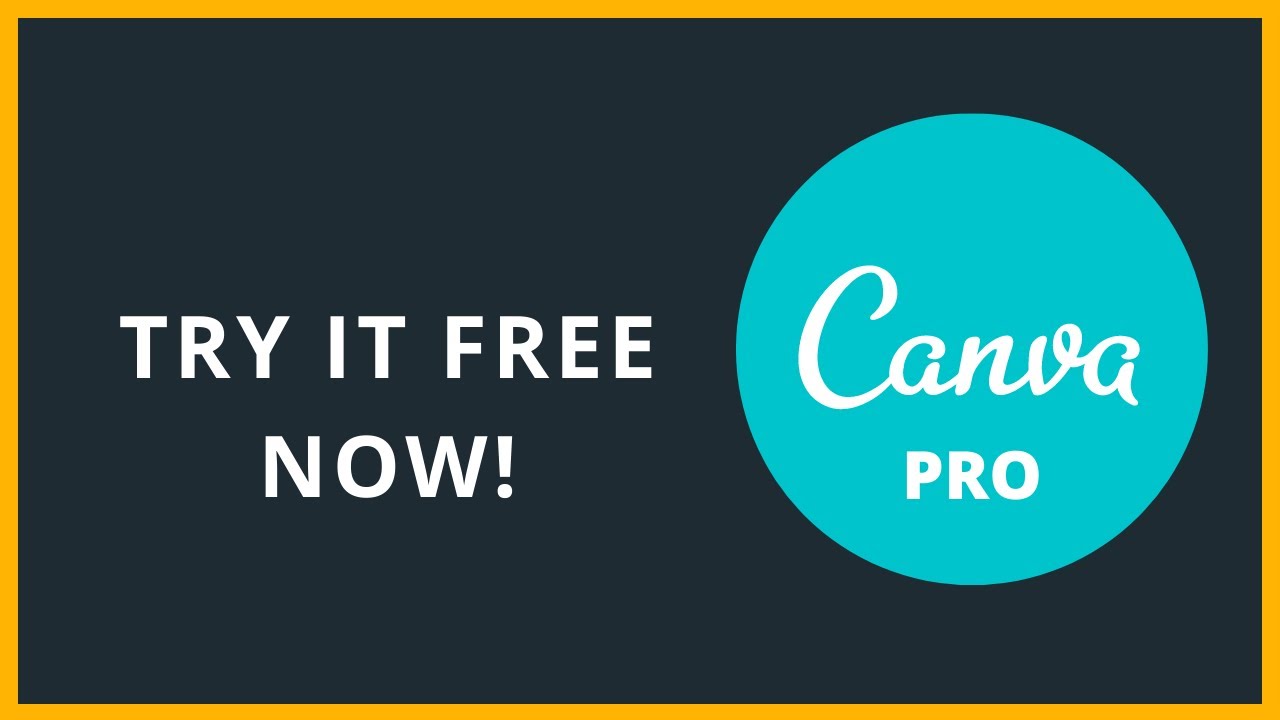 try canva pro for free